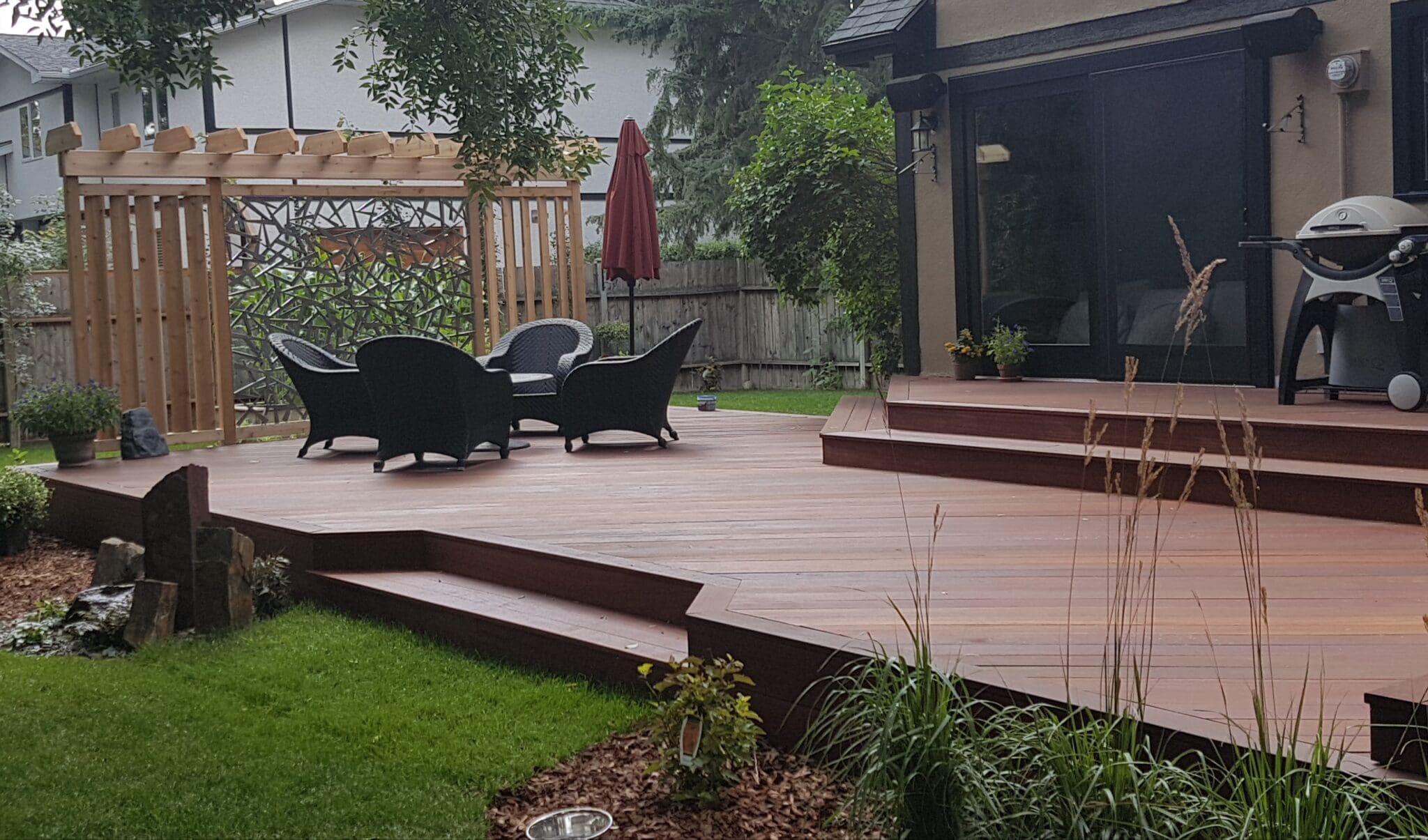 New Look Landscapes Calgary - Blog - Canadian made landscape materials - blog cover credit techo-bloc canada