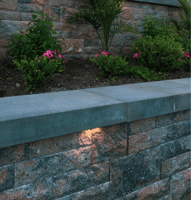 New Look Landscapes - Landscaping Services and Hardscaping Construction -Stone Retaining Wall Garden Beds